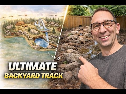 We’re Building the Ultimate Crawler Track in our Backyard