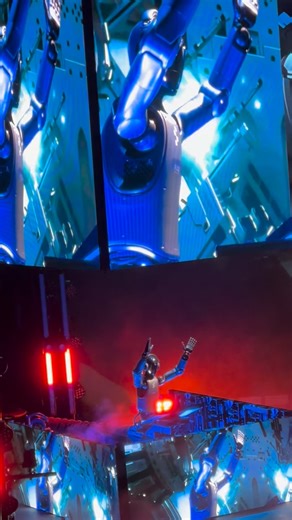 Blackspy Marketing | Just 👀 wow. Last night at deadmau5’s show at @RedRocksCO, the crew from @Figurehumanoid brought their next-level robot game and totally... | Instagram