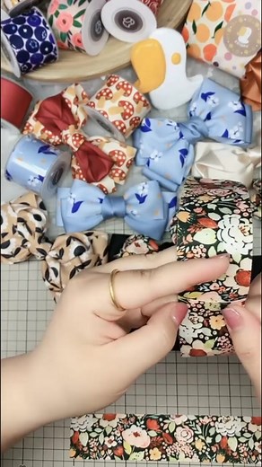 DIY Ribbon Bowknot Tutorial for Handmade Hair Accessories
