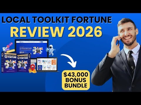 Local Toolkit Fortune Review 2026 + $43k Bonus Bundle – DFY Local Business Tools Site That Pays You