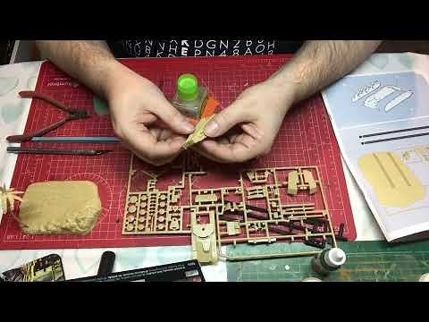 Matchbox 1/76 Sd.Kfz 124 Wespe Full build in a single video.