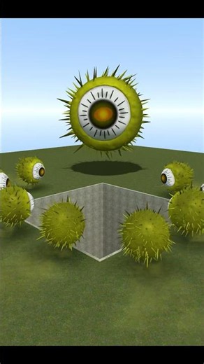 Giant Pit vs New Mr Sun Mustard and Mr Tree Phases Sprunki Teams and Crabtanic Ship - Gmod