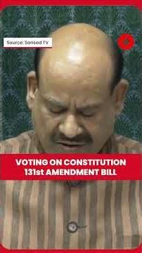 No Majority for Constitution's 131st Amendment Bill