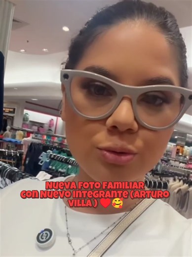Nueva foto familiar con nuevo integrante Arturo Villa