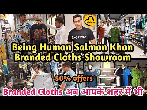 Being Human Salman Khan Branded Cloths Showroom | Being Human Club | 2 के साथ 2 Free