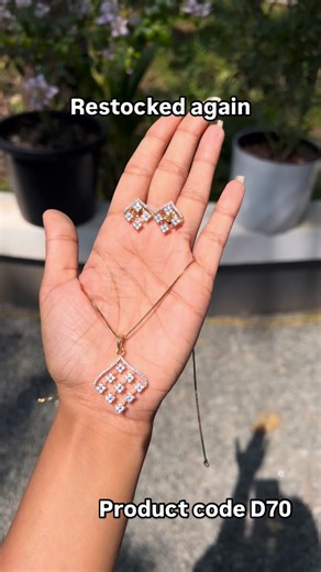 Arackal jewellery on Instagram: "Product code D70"