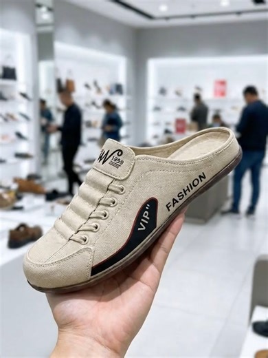 READYSTOCK Magni New Style Breathable Mesh Shoes Slip-On Semi Slipper Kasut Lelaki Ringkas dan Senang Pakai Clogs Lightweight Dewasa SM662,SM662-2 #fyp