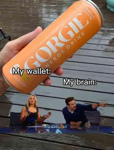 "Rainy days & peachy energy 🍑☔ #GorgieEnergy" | Hy-Vee