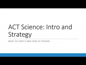 ACT Science Intro: What to Expect, Strategy, and How to Prepare