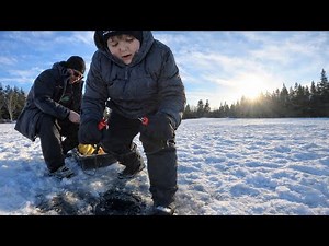 Ice Picks, Blue Ice, and Brook Trout Through the Ice