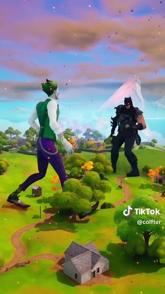 Batman vs Joker: Epic Fortnite Showdown