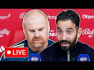 🔴 LIVE | Ruben Amorim and Sean Dyche post-match press conference | Nott Forest 2-2 Manchester United