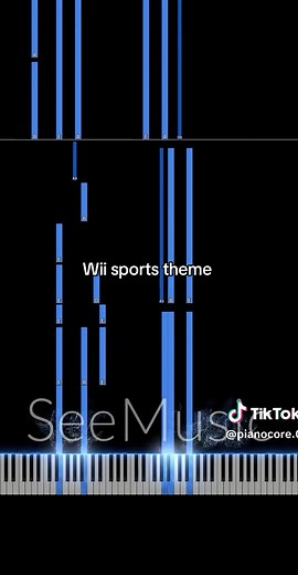 Learn How to Play Wii Sports Theme on the Piano with Easy Tutorial