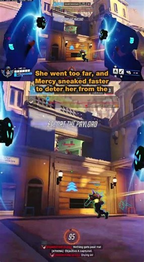 Mercy's SECRET Flank Tech is Changing Overwatch 2 🤫 #Overwatch2 #Mercy #Gameplay