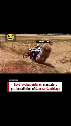 Sanchar Saathi App पर BJP सरकार का यू-टर्न 😱👆 #sancharsaathi #bjpexpose