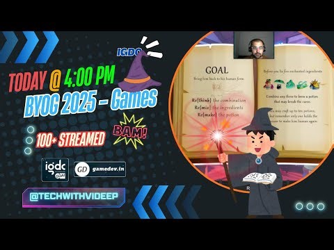 BYOG 2025 - Games - Stream 11 - Windows Games