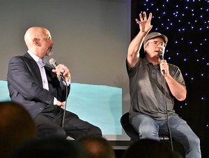 Science fiction authors Andy Weir and Neal Stephenson look at life after ‘The Martian’