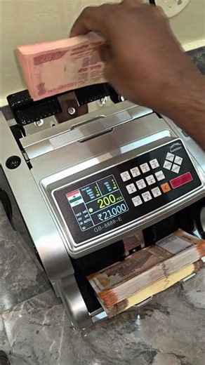 ASMR: Soothing Note Counting Machine Sounds #money #doller #note #fast #trending #shorts #fun #diy