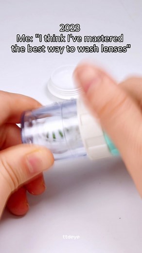 TTDeye Colored Contact Lens on TikTok