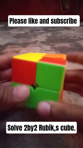 Solve 2by2 Rubik,s cube#shorts#cube#viral.