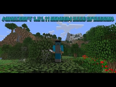 Minecraft 1.21.11 Random Seed Speedrun (2 Hours, 9 minutes)