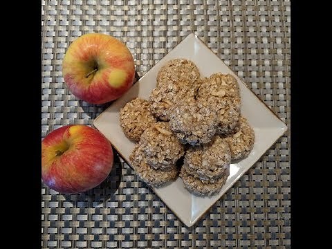 Apple Oatmeal Treats for Dogs