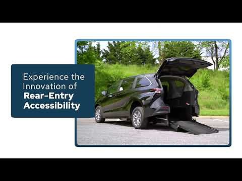 Demo - FR Conversions Long-Cut Rear-Entry Toyota Sienna Hybrid Wheelchair-Accessible Van