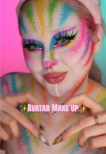 Avatar Make Up: Haare machen Unterschied