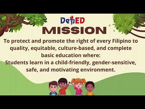 DepEd Vision, Mission, and Core Values