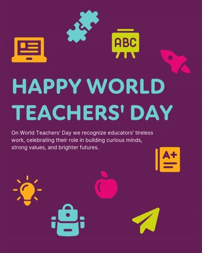 ✨ Happy World Teachers’ Day! ✨ Today, we celebrate all of our amazing Georgia Connections Academy teachers who inspire, encourage, and support our students every day. We’d also like to give a special shoutout to our 2024 Teacher of the Year winners, Dr. Miller, Mrs. Nicols, and Mrs. Cason. Together, they represent the dedication and heart of our entire teaching staff. | Georgia Connections Academy | Facebook