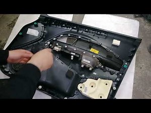 Kia Rio Power Window Switch Remove or Replace Driver side