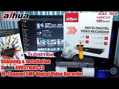Dahua 16-Channel 5MP DVR XVR5116HS-I3 - Unboxing & Installation