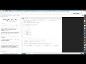 COP1000 Writing Functions that Return a Value in Python