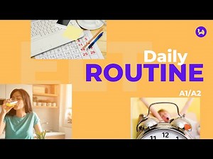 Daily Routine: Lesson Plan A1/A2