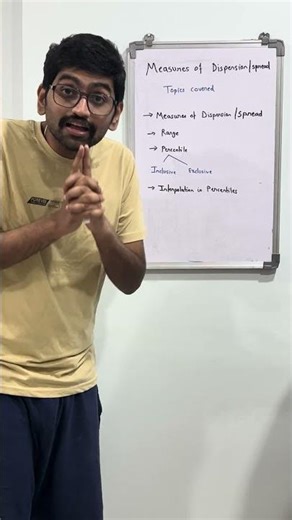 Range & Percentile Explained in 30 Seconds! 📊 (Easiest Trick Ever)