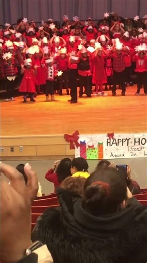 Snowflake falling song performed