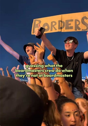 Boardmasters crowd lore starts here. #Boardmasters2026 #music #festival #musicfestival