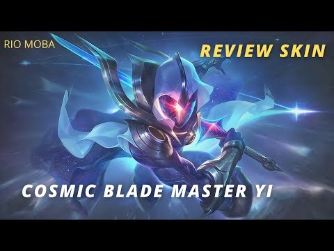 Finally released master yi skin cosmic.. 1 MILLION QUALITY !! || Cosmic blade master yi skin review