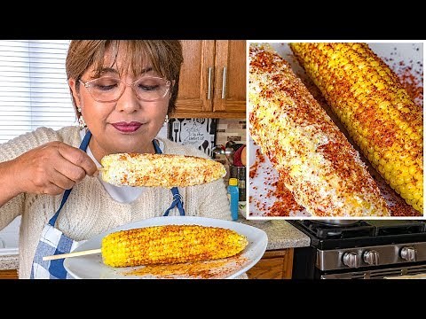 ELOTES PREPARADOS (Mexican Street Style Corn) | Recetas Mexicanas Faciles