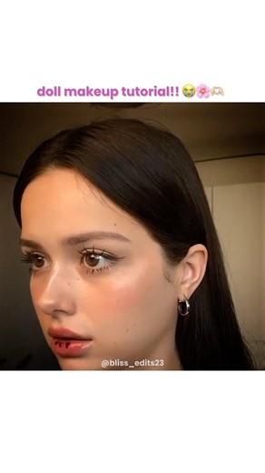 🌸doll makeup tutorial🌸