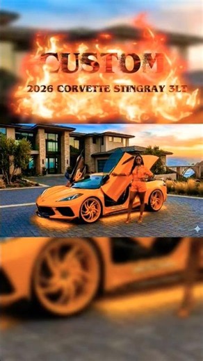 CUSTOM 2026 CORVETTE STINGRAY 3LT #automobile #car #viral #viralshorts #youtubeshorts #fyp