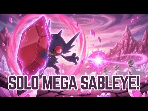SOLO Mega Sableye? Can Mega Gardevoir Fairy Power CHARMED Sableye?