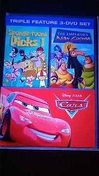 Sponge-Toon Picks 1/The Emperor's New Groove (2000)/Cars (2006) (Fanmade Triple Feature DVD)