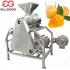 [Hot Item] Stainless Steel Fruit Pulp Making Processing Machine Mango Fruit Pulper