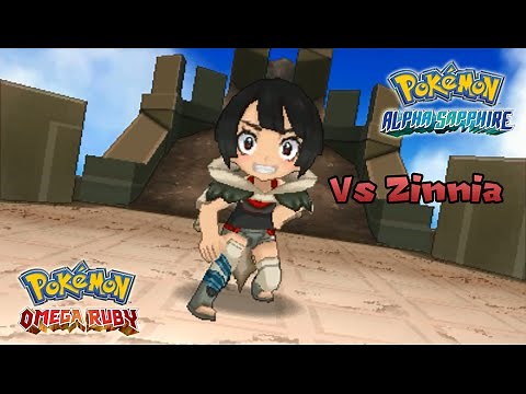Pokémon Omega Ruby/Alpha Sapphire - Battle! Zinnia (HQ)
