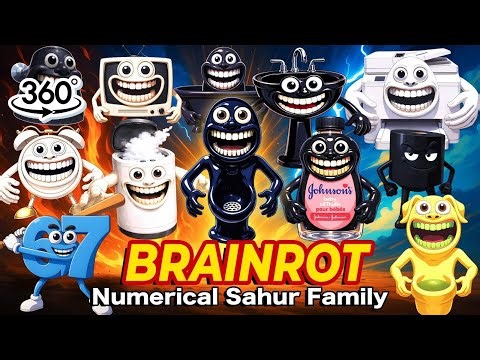 360 VR Brainrot Anime Opening Song feat. NUMERICAL SAHUR FAMILY (Official Music Video)
