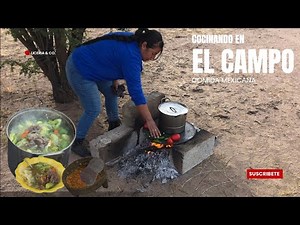 ASÍ COCINO En el CAMPO COMIDA Casera Y Disfruto La NATURALEZA.