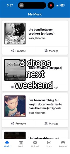 March 6, 7, 8 #indie #EP #originalmusic #artist #loser_theorem