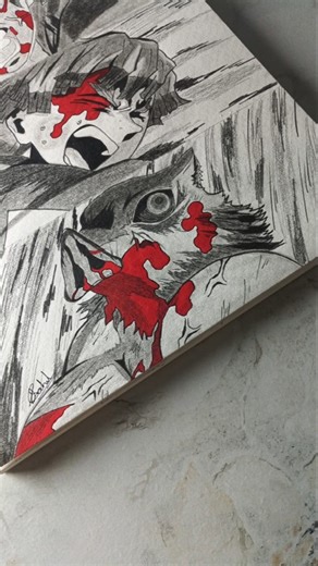 Inosuke drawing #demonslayer #drawing