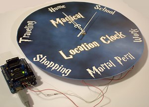Magical Location Clock